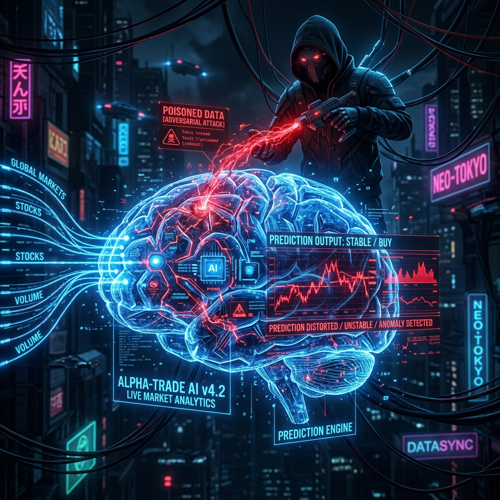 Weaponized Data: Adversarial AI Poisoning in Trading