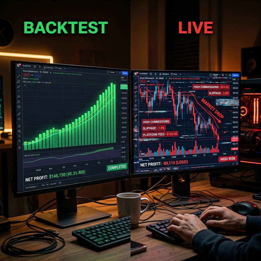 Why Your Backtest Fails in Live Trading: The Hidden Costs of Algorithmic Trading