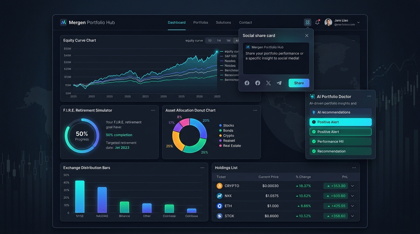 Mergen Portfolio Hub & AI Doctor Showcase